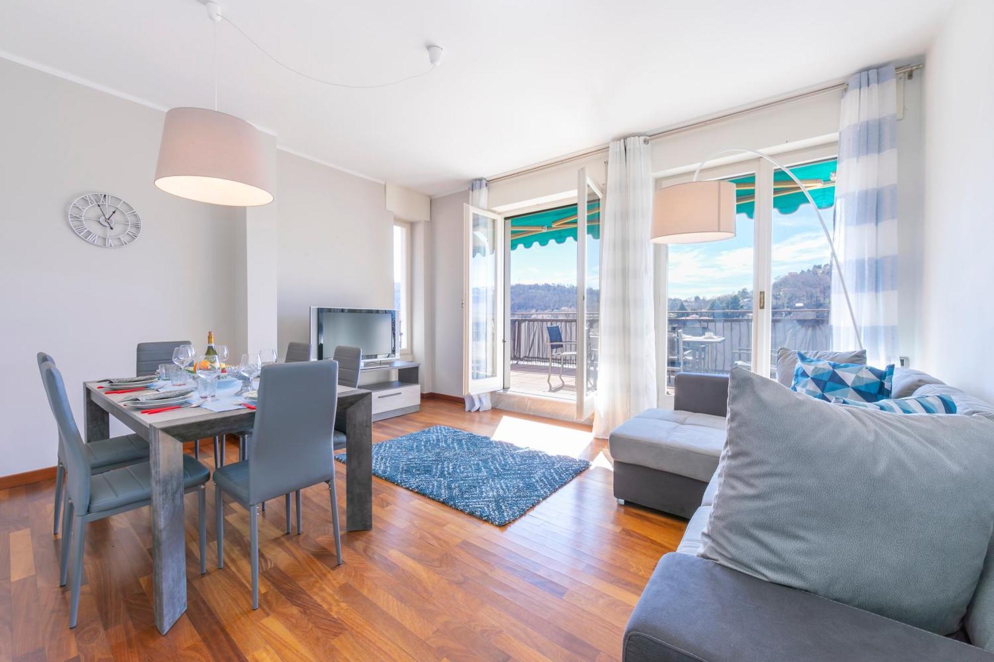 Appartamento Il Golfo Lake View - Happy Rentals Laveno Kültér fotó